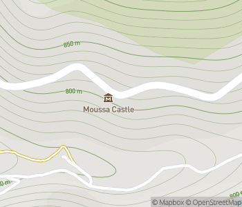 Mapa lokality Hrad Moussa