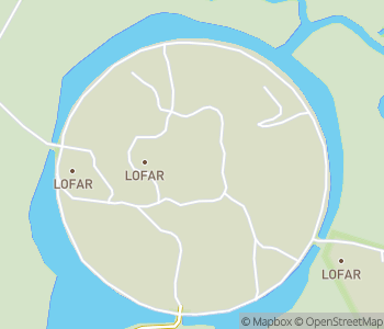 Mapa lokality LOFAR Superterp