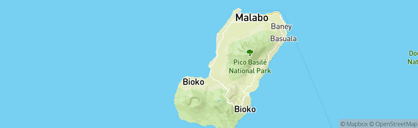 Mapa Rovníková Guinea