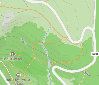 Mapa lokality Pamätník Buzludža