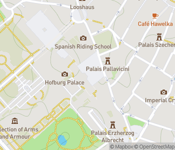 Mapa lokality Rakúska národná knižnica