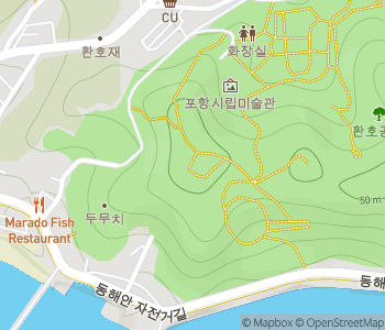 Mapa lokality Pohang Space Walk