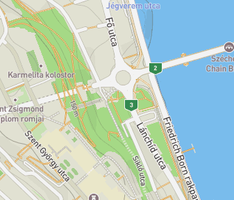 Mapa lokality Kameň nultého kilometra