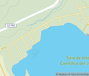 Mapa lokality Salinas de Janubio