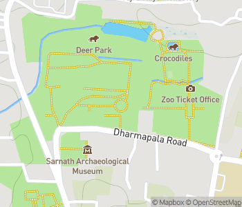 Mapa lokality Stúpa Dhamekh