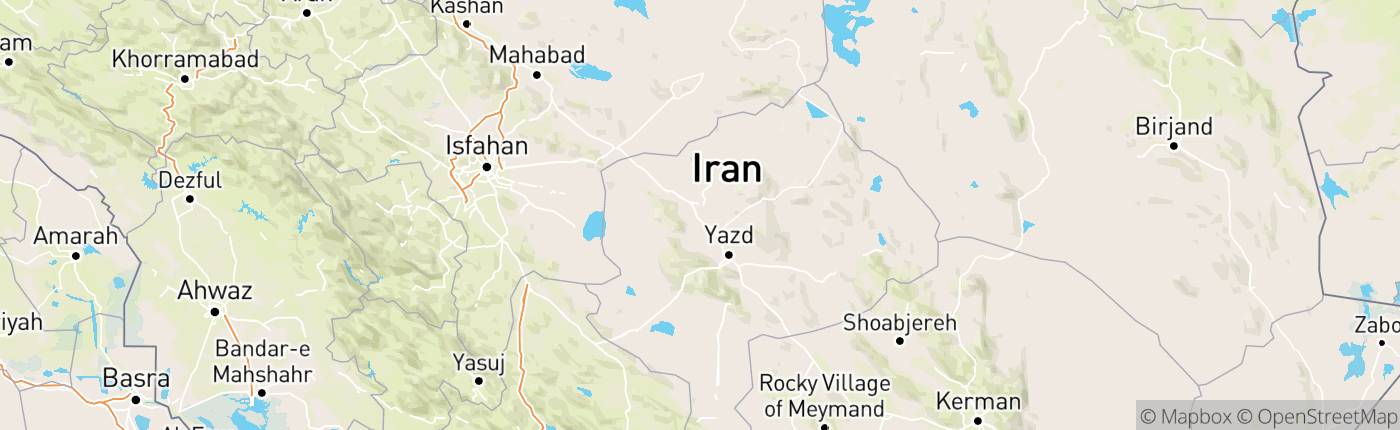 Mapa Irán