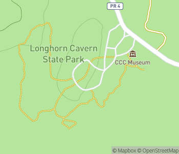 Mapa lokality Jaskyňa Longhorn