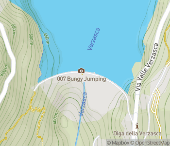 Mapa lokality Priehrada Verzasca