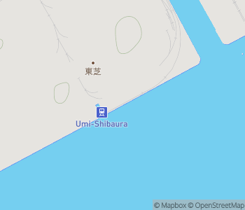 Mapa lokality Stanica Umi-Shibaura