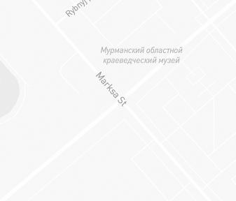 Mapa lokality Murmansk