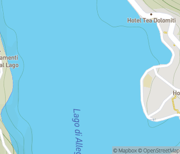 Mapa lokality Lago di Alleghe