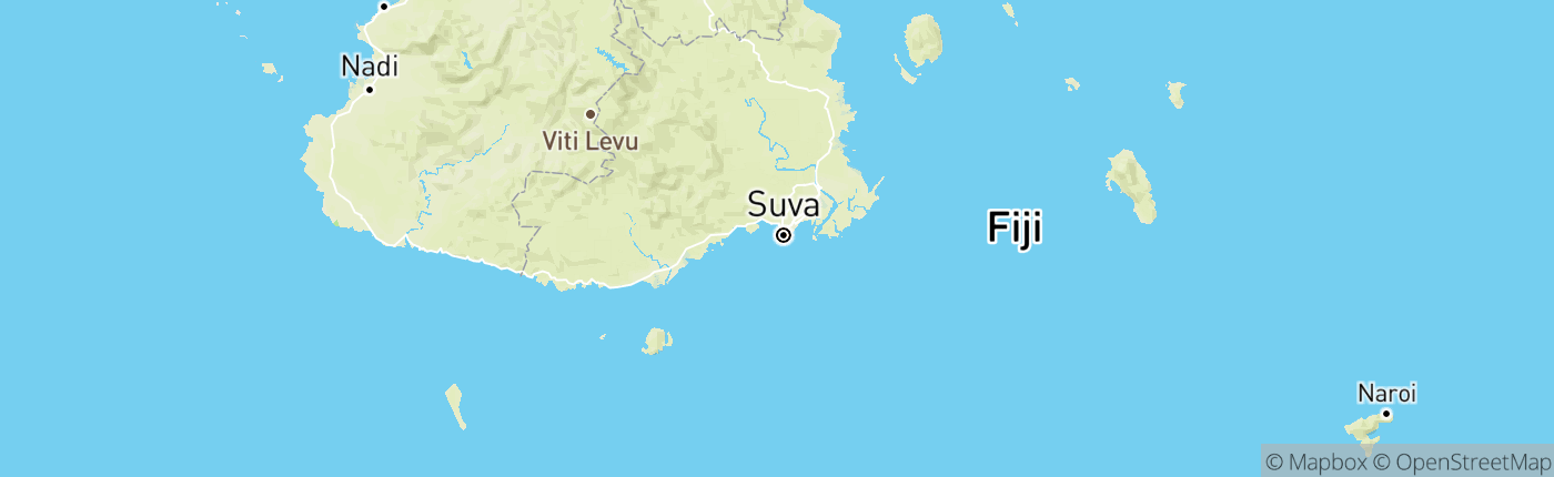 Mapa Fiji
