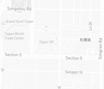 Mapa lokality Vyvažovacie teleso v budove Taipei 101