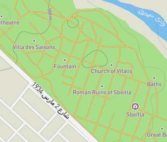 Mapa lokality Krstný bazén