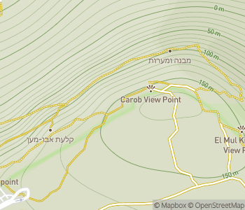 Mapa lokality Hora Arbel