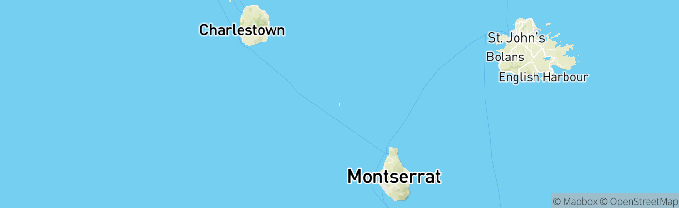 Mapa Antigua and Barbuda