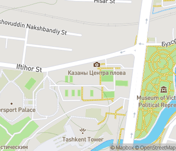 Mapa lokality Stredoázijské centrum Plov