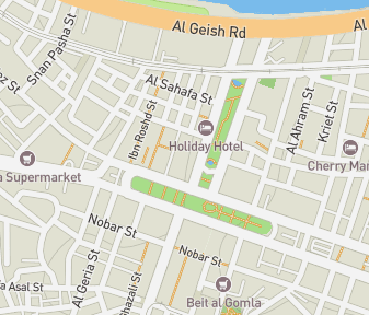 Mapa lokality Kaviareň Ali El Hendy