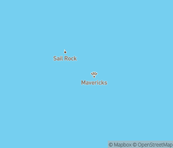 Mapa lokality Vlna Mavericks