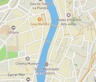 Mapa lokality Eiffelov most