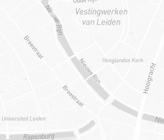 Mapa lokality Plávajúci vianočný trh v Leidene