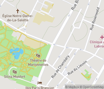 Mapa lokality Bitúnok Vaugirard