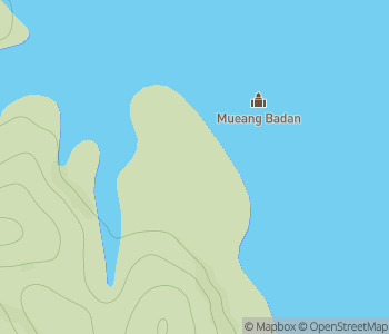 Mapa lokality Potopený chrám Wat Saam Prasob