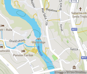 Mapa lokality Múzeum Starého mosta