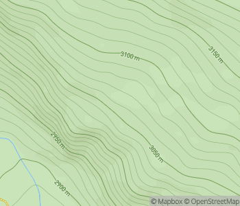 Mapa lokality Nevadský trojuholník