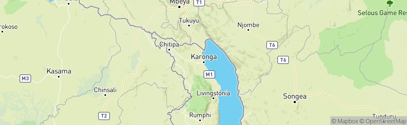 Mapa Malawi