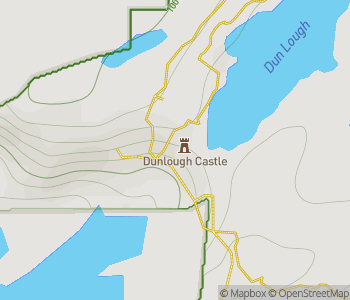 Mapa lokality Hrad Dunlough