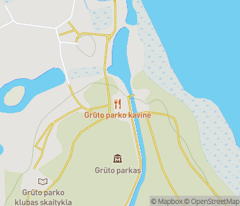 Mapa lokality Grūto Park