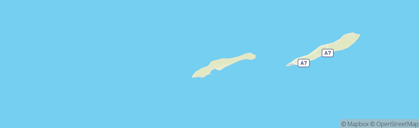 Mapa Kajmanské ostrovy