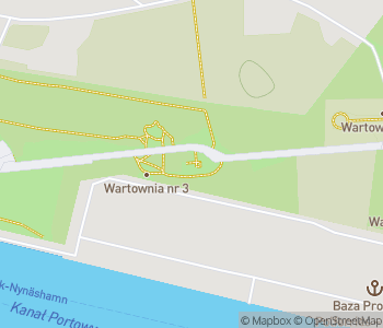Mapa lokality Ruiny Westerplatte