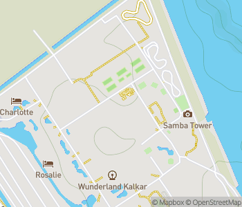 Mapa lokality Wunderland Kalkar