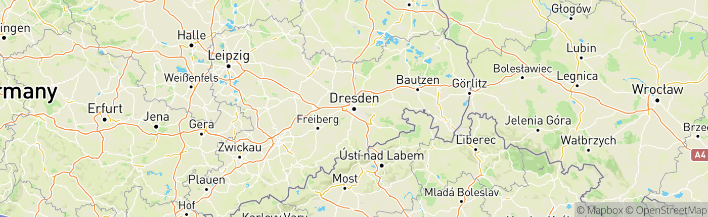 Mapa Nemecko