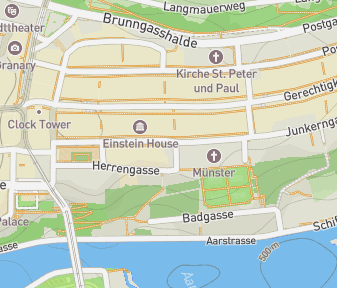 Mapa lokality Mosesbrunnen