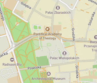 Mapa lokality Kostol svätého Františka z Assisi