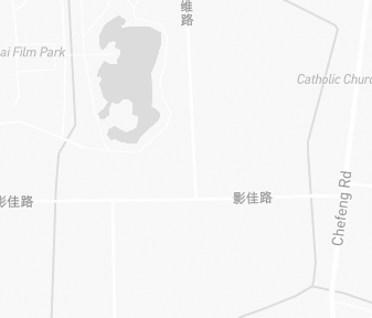 Mapa lokality Šanghajský filmový park