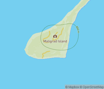 Mapa lokality Kostol svätej Márie na Mali Grade
