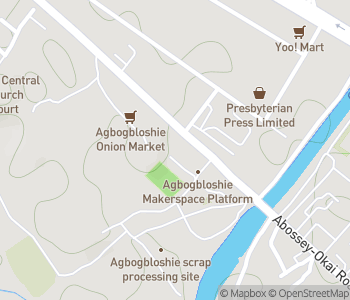 Mapa lokality Agbogbloshie
