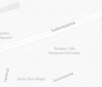 Mapa lokality Kde býva Santa Claus?