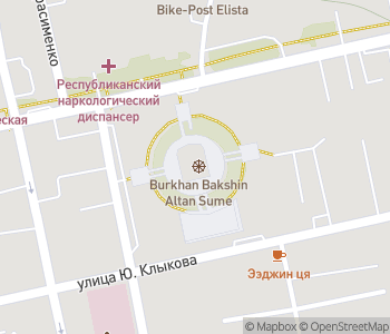 Mapa lokality Zlaté sídlo Budhu Šákjamuniho