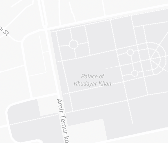 Mapa lokality Chánov palác