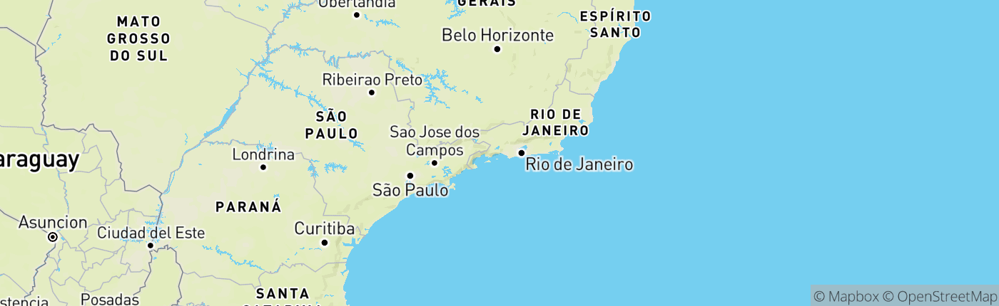 Mapa Brazília