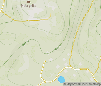 Mapa lokality Velika Planina