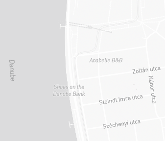 Mapa lokality Topánky na dunajskej promenáde