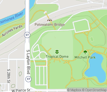 Mapa lokality Kupoly Mitchell Park