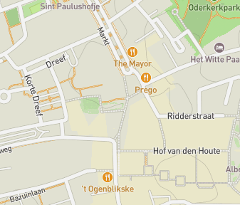 Mapa lokality Van Goghov kostol
