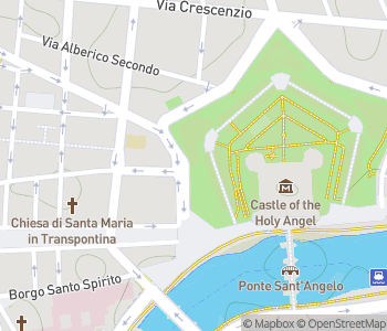 Mapa lokality Passetto di Borgo